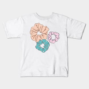 cute hair scrunchie Kids T-Shirt